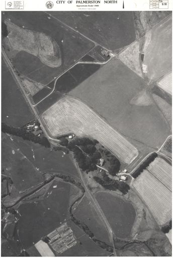 Aerial Map, 1986 - 9-18