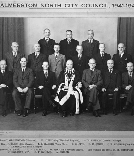 Palmerston North City Council and Heads of Department