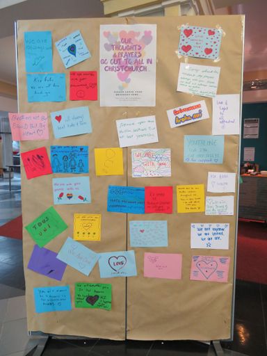 Christchurch terror attack memorial messages - 11