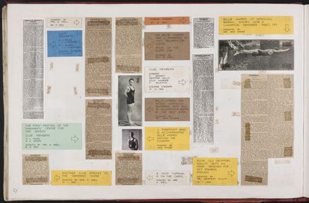 PN Amateur Swimming Club archive book