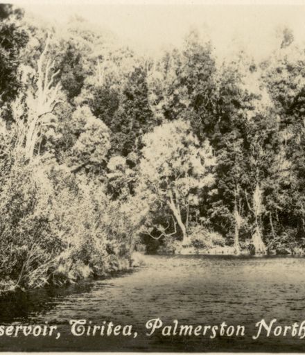 Palmerston North Souvenir Photo Cards - "The Reservoir, Tiritea"