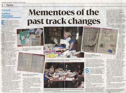 Back Issues: Mementoes of the past track changes - Resource cover image