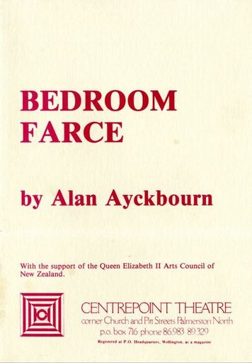 Bedroom Farce - Centrepoint Theatre programme