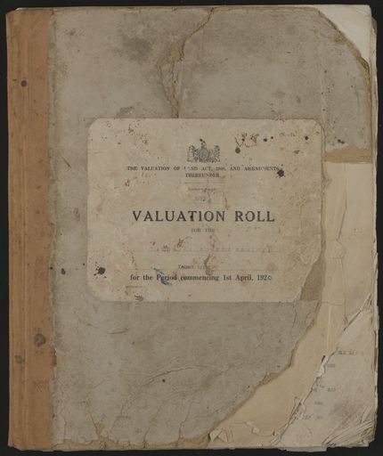 Valuation Roll, Taonui Riding - Resource cover image