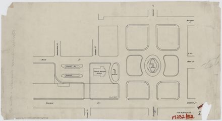 Untitled plan of The Square
