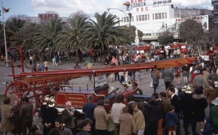 Vintage Fire Engines in the Square