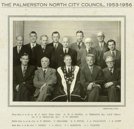 Palmerston North City Council 1953 - 1956
