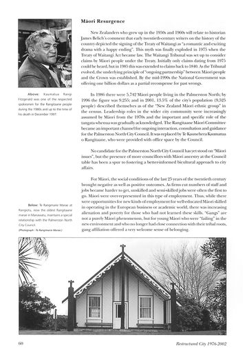 Council and Community: 125 Years of Local Government in Palmerston North 1877-2002 - Page 70