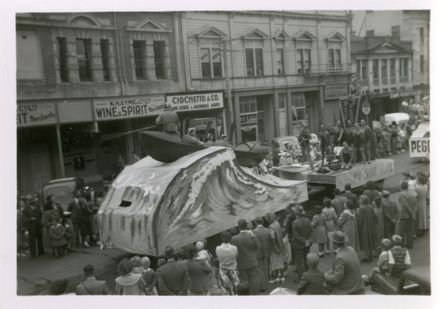 Surf Club float, 75th Jubilee Parade