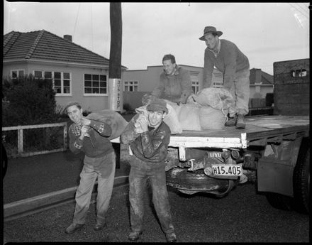 "Working in Spite of Weather" Jaycees Delivering Lime - Resource cover image