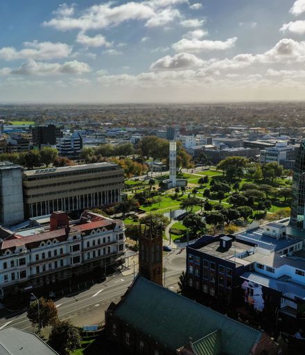 Aerial View of Palmerston North