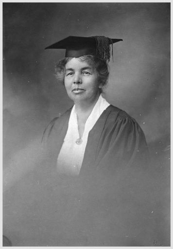 Miss C B Mills, First Principal of Palmerston North Girls' High School