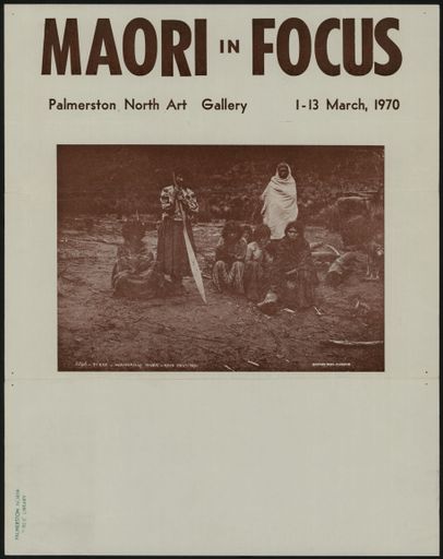 Palmerston North Art Gallery - Maori in Focus Programme 1