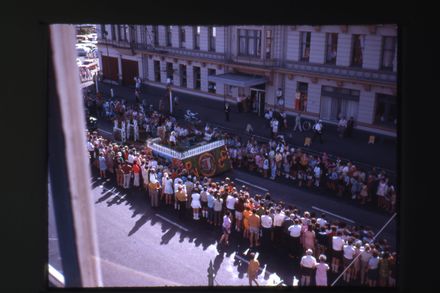 Centennial Parade from the Municipal Chambers building