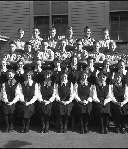 Group of Students, Palmerston North Technical High School