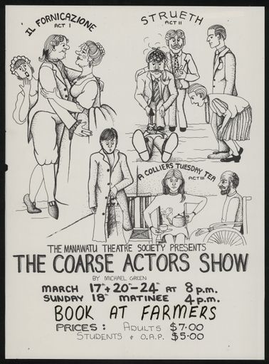 Manawatu Theatre Society poster