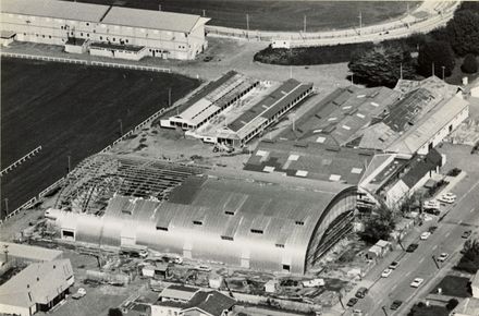 Construction of the Manawatu Sports Arena, Pascal Street
