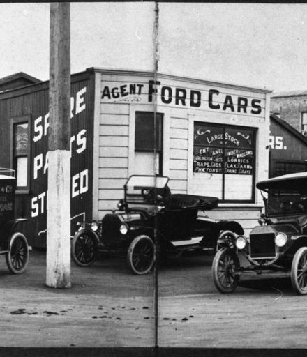 Adam Burges, Agent for Ford cars