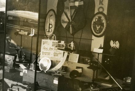 Display of gifts from Polish soldiers