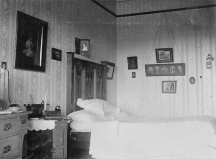 Bedroom at 'Birchanger', 544 Featherston Street