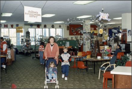 Childrens area of the Palmerston North Public Library