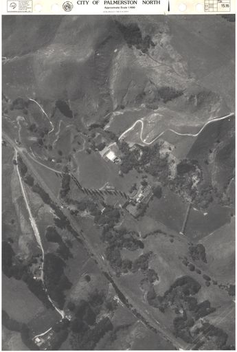 Aerial Map, 1986 - 15-16