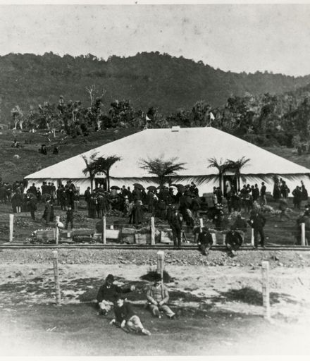 Opening of the Wellington - Longburn Railway