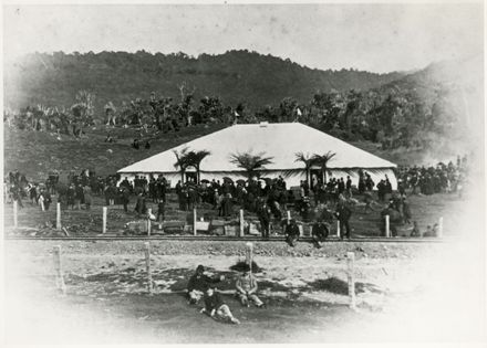 Opening of the Wellington - Longburn Railway