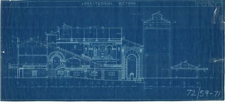 Regent Theatre - blueprints