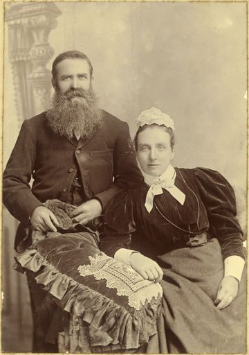 Page 1: James and Getrude Hallam