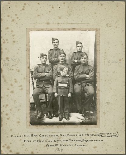 Group of Soldiers, 1910