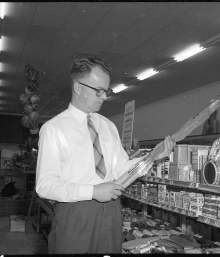 "Mr. D. Baikie" Staff at the New Woolworths
