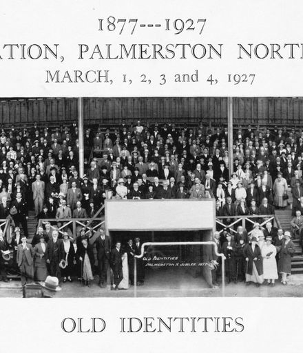 Old Identities of Palmerston North at Jubilee Celebrations