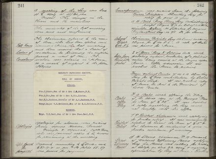 Manawatu Patriotic Society Minute Book (1916-1917) 123