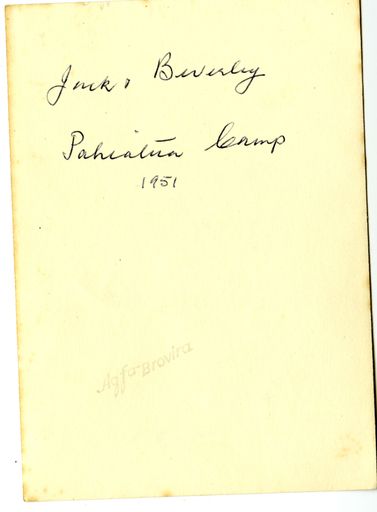 Photographs of the Displaced Persons Camp at Pahīatua