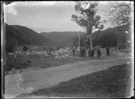 Unidentified People in Scenic Location