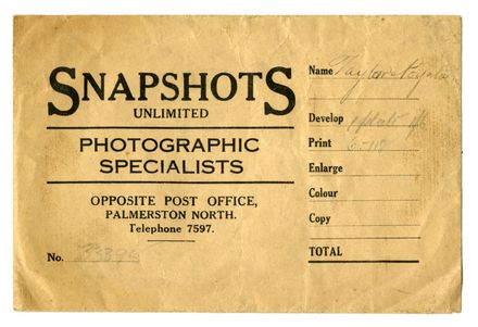 Snapshots Unlimited negative sleeve