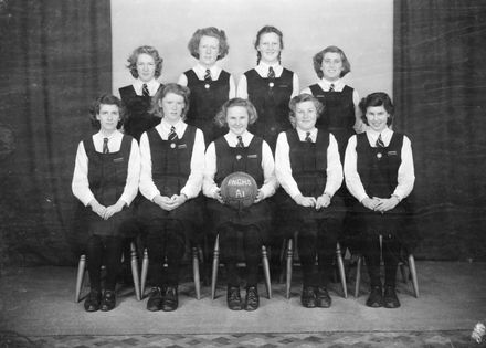 Palmerston North Girls High School 'A1' Basketball Team
