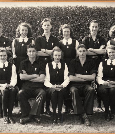 Palmerston North Technical School Prefects, 1941