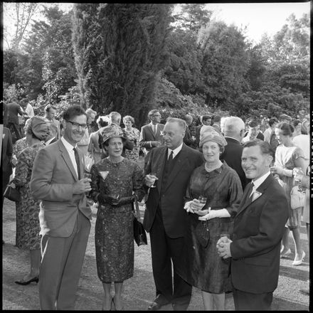 "Guests at Conference Cocktails"
