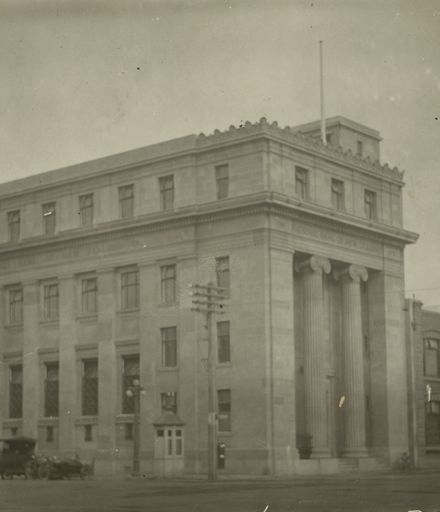National Bank of New Zealand, corner of Cuba and Rangitikei Streets