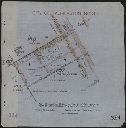 Survey Plans (subdivisions) 1902 - 1939