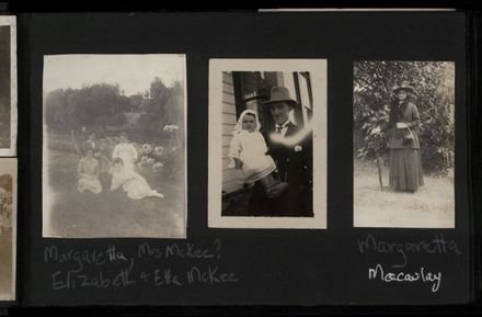 Macauley Family photograph album