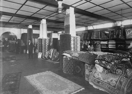Carpet and furnishing department at C M Ross Co Ltd