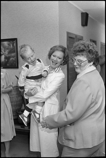 Former First Lady Rosalynn Carter visits the Crippled Children's Society - Resource cover image