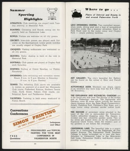 PRO Visitors Guide: Circa 1970's - 7