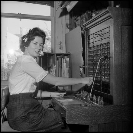 "From the Old to the New" Shannon Telephone Exchange Switching Off