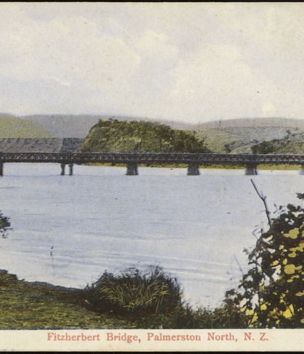 Fitzherbert Bridge from the Esplanade Gardens