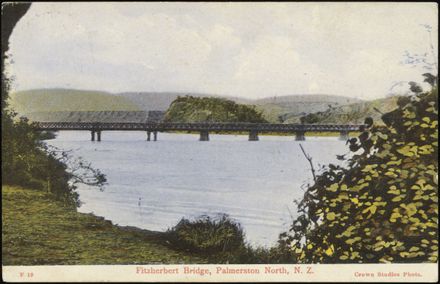 Fitzherbert Bridge from the Esplanade Gardens