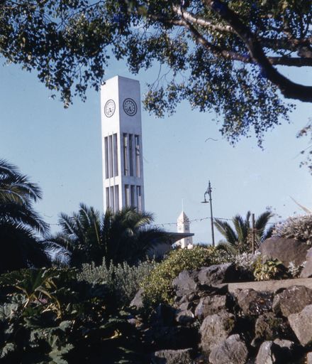 Clock towers in The Square